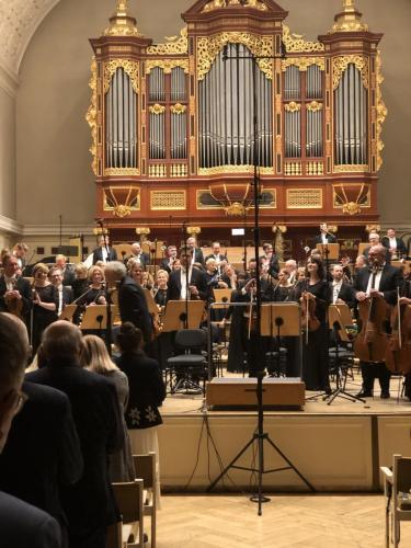 Sala koncertowa Filh. Poznańskiej w auli UAM