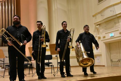 7. Kwartet dęty muzycy orkiestry Filharmonii Krakowskiej